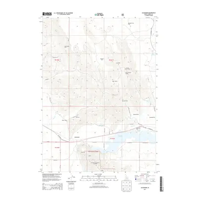 2013 Map of Alexander, 2013 Print