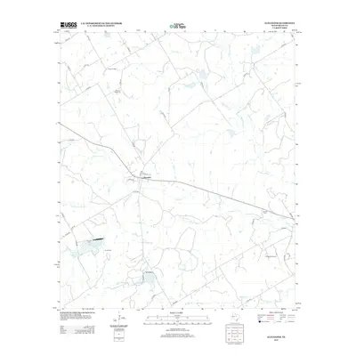 2012 Map of Alexander, 2012 Print