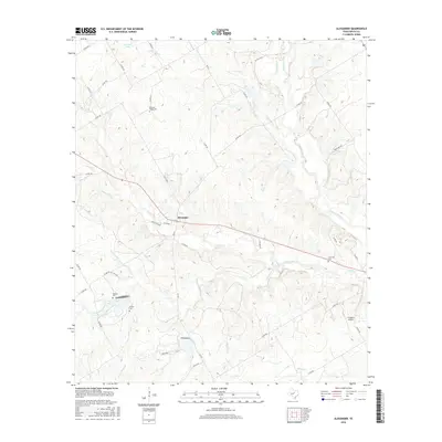 2016 Map of Alexander, 2016 Print
