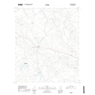 2019 Map of Alexander, 2019 Print