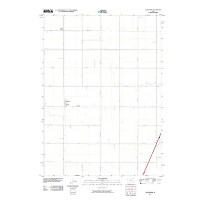 2010 Map of Alexander, 2010 Print