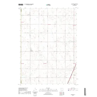 2018 Map of Alexander, 2018 Print