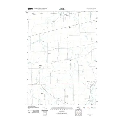 2010 Map of Alexander, 2010 Print