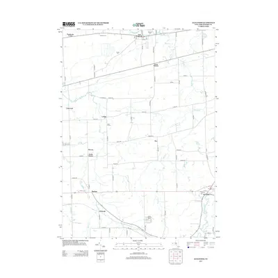2013 Map of Alexander, 2013 Print
