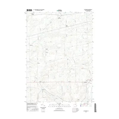 2016 Map of Alexander, 2016 Print