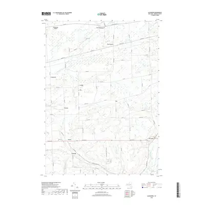 2019 Map of Alexander, 2019 Print