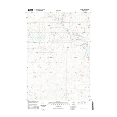 2015 Map of Alexander Lake, 2015 Print
