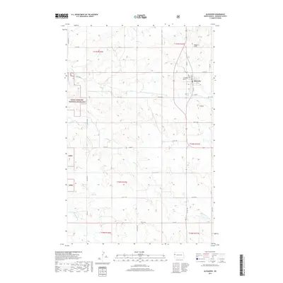 2017 Map of Alexander, 2017 Print