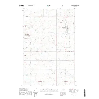 2020 Map of Alexander, 2020 Print
