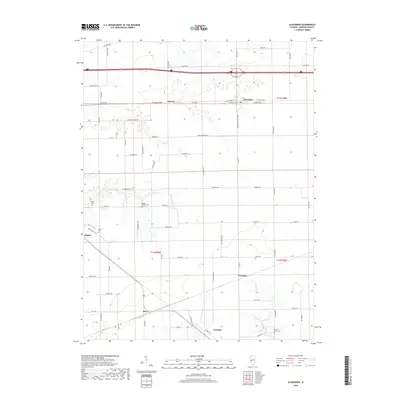 2018 Map of Alexander, 2018 Print
