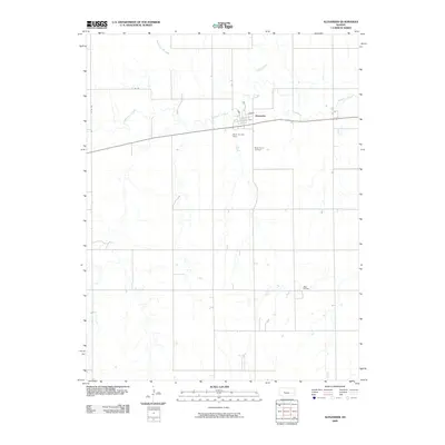 2009 Map of Alexander, 2009 Print