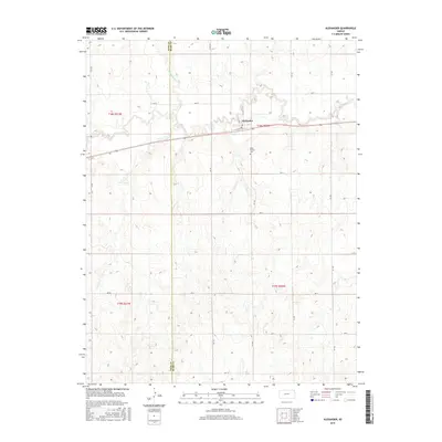 2015 Map of Alexander, 2015 Print