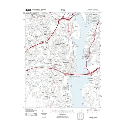 2011 Map of Alexandria, 2011 Print