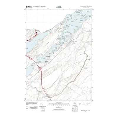 2011 Map of Alexandria Bay, 2011 Print