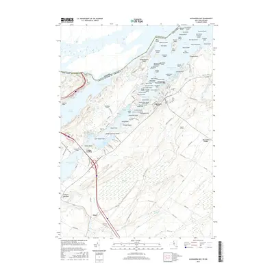 2016 Map of Alexandria Bay, 2016 Print