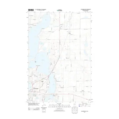 2013 Map of Alexandria East, 2013 Print