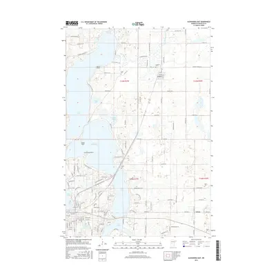 2016 Map of Alexandria East, 2016 Print
