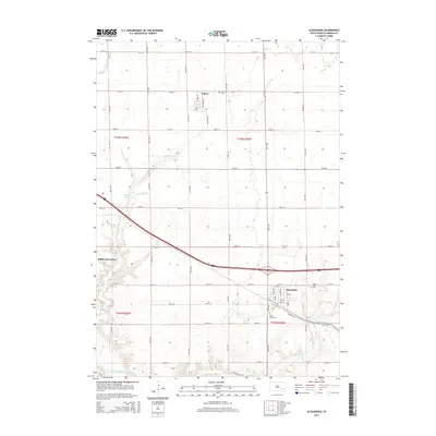 2015 Map of Alexandria, 2015 Print