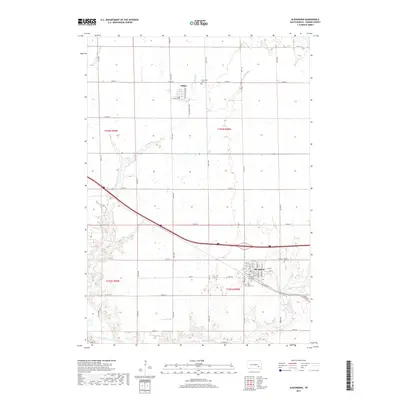 2017 Map of Alexandria, 2017 Print