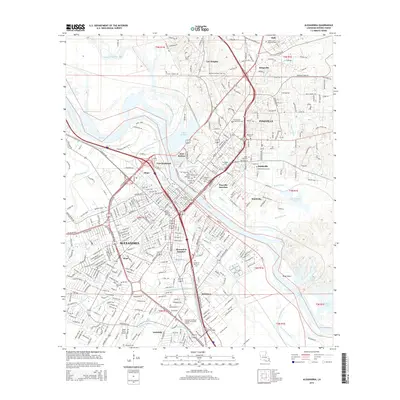 2015 Map of Alexandria, 2015 Print
