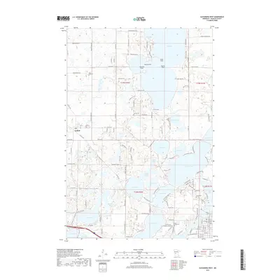 2019 Map of Alexandria West, 2019 Print