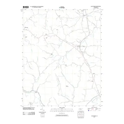 2010 Map of Alexandria, 2010 Print