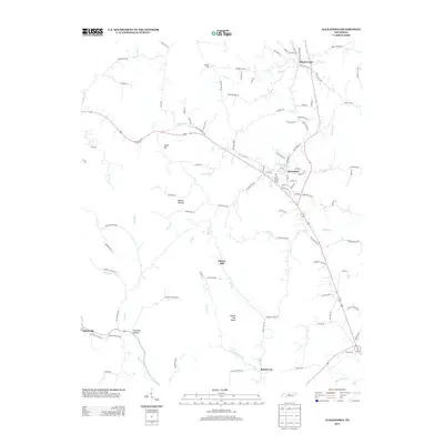 2013 Map of Alexandria, 2013 Print