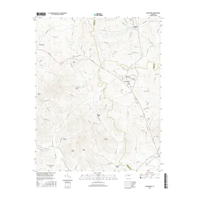 2016 Map of Alexandria, 2016 Print