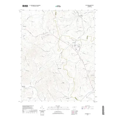 2019 Map of Alexandria, 2019 Print