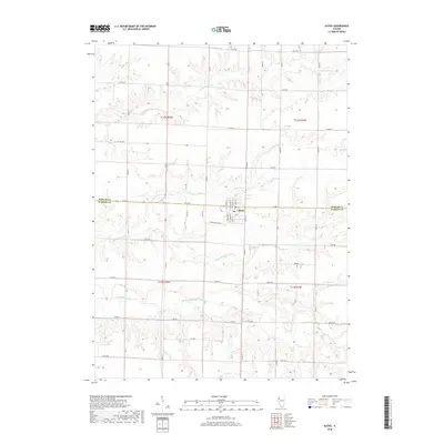 2018 Map of Alexis, 2018 Print