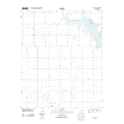 2012 Map of Alfalfa, 2012 Print