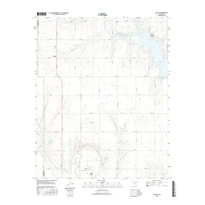 2016 Map of Alfalfa, 2016 Print