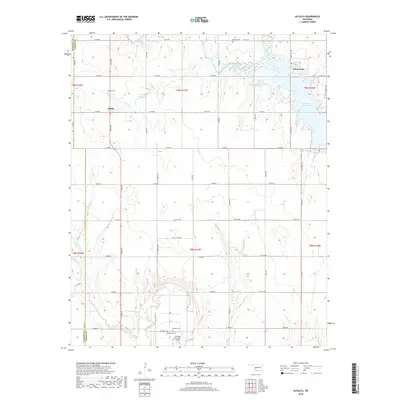 2018 Map of Alfalfa, 2018 Print