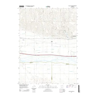 2014 Map of Alfalfa Center, 2014 Print