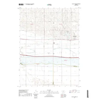 2017 Map of Alfalfa Center, 2017 Print