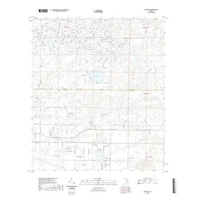 2021 Map of Alford SE, 2021 Print