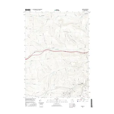 2016 Map of Alfred, 2016 Print