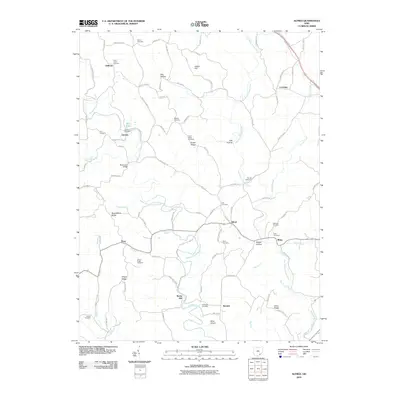 2010 Map of Alfred, 2010 Print