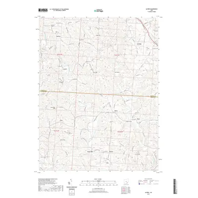 2019 Map of Alfred, 2019 Print