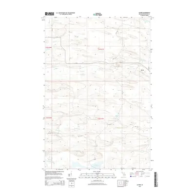 2014 Map of Alfred, 2014 Print
