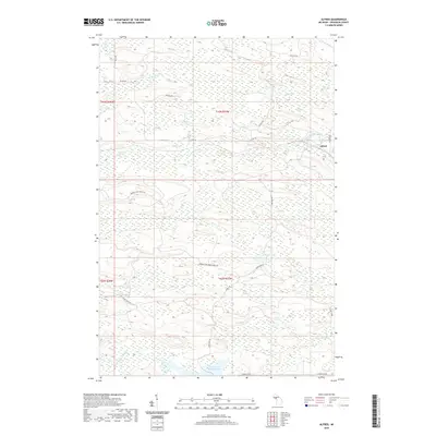 2019 Map of Alfred, 2019 Print