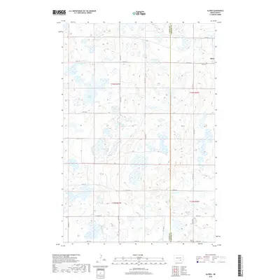 2018 Map of Alfred, 2018 Print