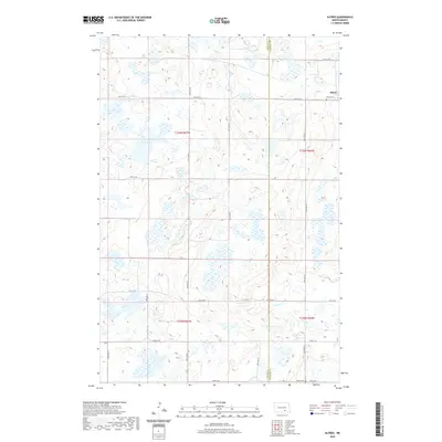 2020 Map of Alfred, 2020 Print