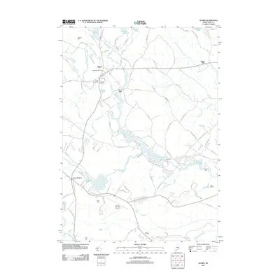 2011 Map of Alfred, 2011 Print
