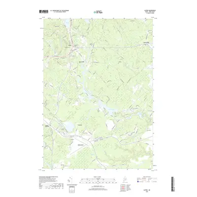 2018 Map of Alfred, 2018 Print
