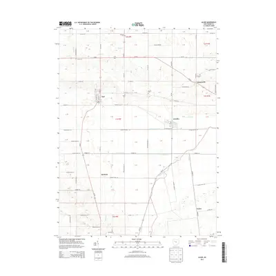 2013 Map of Alger, 2013 Print