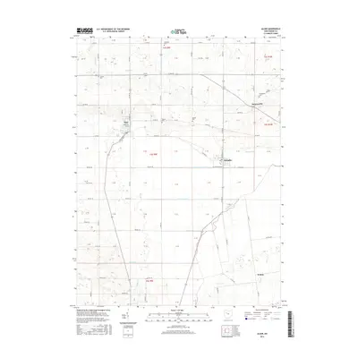 2016 Map of Alger, 2016 Print