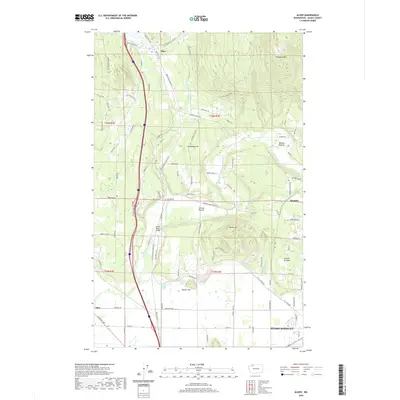 2020 Map of Alger, 2020 Print