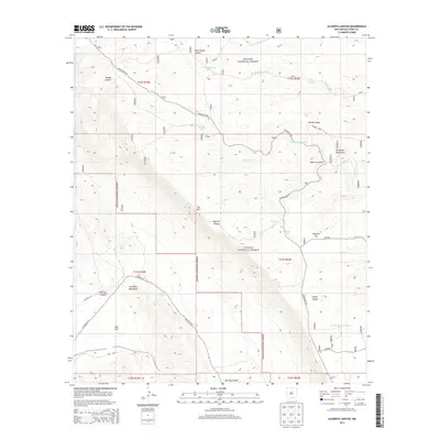 2013 Map of Algerita Canyon, 2013 Print