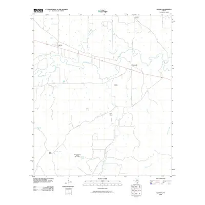 2010 Map of Algerita, 2010 Print